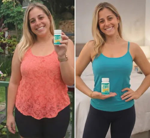 Resultado de tratamento com ZenFit Caps 4